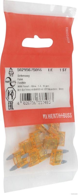 HERTH+BUSS 50295675066 Sicherung MINI Smart-Glow, 5 A, 10 pcs