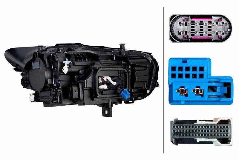 HELLA 1EX 015 315-511 Heckscheinwerfer links LED MB