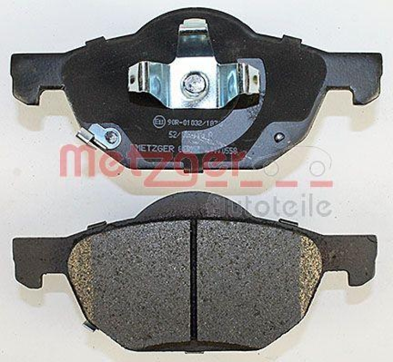 METZGER 1170558 Bremsbelagsatz, Scheibenbremse WVA 23 720