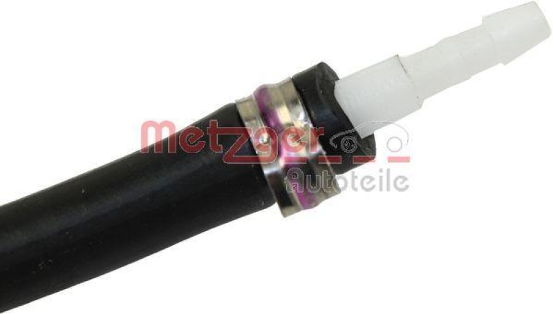 METZGER 0840075 Schlauch, Leckkraftstoff f&uuml;r BMW MIT DRUCKVENTIL