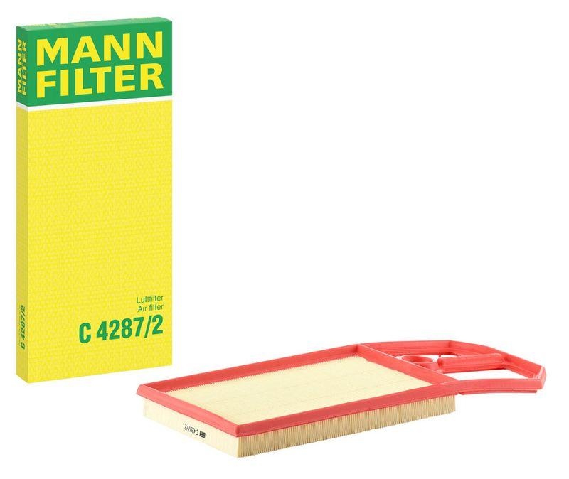 MANN-FILTER C 4287/2 Luftfilter f&uuml;r VW