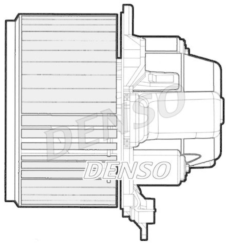 DENSO DEA09050 Innenraumgebläse FIAT STILO (192) 1.2 16V (192_XA1B) (2002 - 2006)