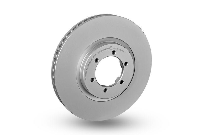 HELLA 8DD 355 115-721 Bremsscheibe f&uuml;r HYUNDAI TERRACAN (HP)