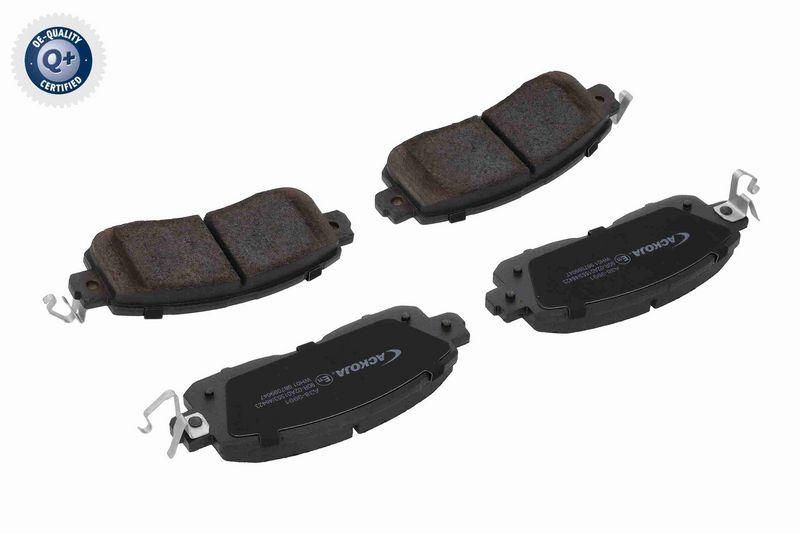 ACKOJA A38-9991 Bremsbelagsatz, Scheibenbremse f&uuml;r NISSAN