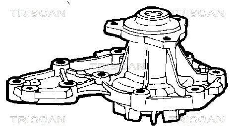 TRISCAN 8600 10877 Wasserpumpe f&uuml;r Renault: R19 - Volvo: 340,