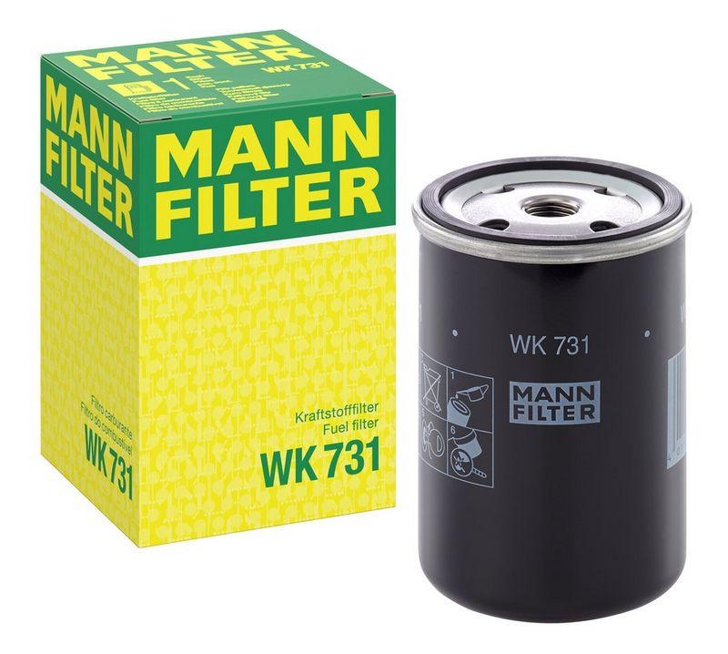 MANN-FILTER WK 731 Kraftstoffilter f&uuml;r Deutz/Fahr/KHD