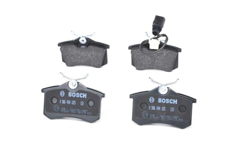 BOSCH 0 986 494 025 Bremsbelagsatz Scheibenbremse