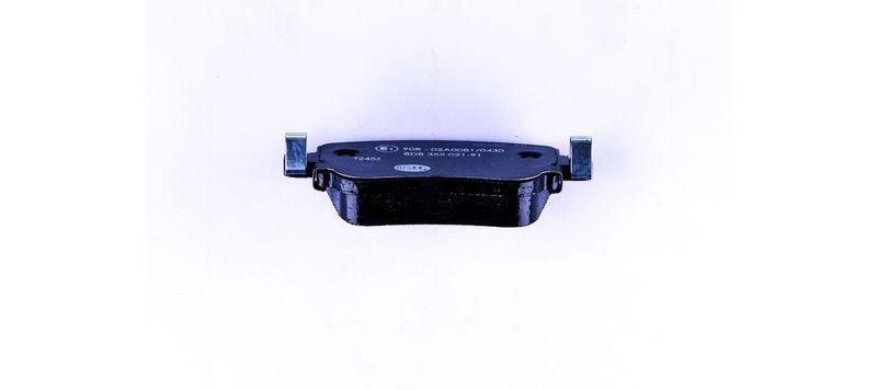 HELLA 8DB 355 021-911 Bremsbelagsatz, Scheibenbremsbelag f&uuml;r AUDI