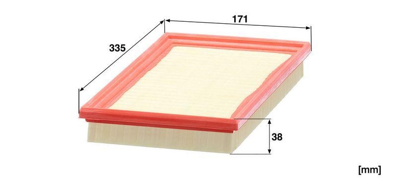 MANN-FILTER C 34 100 Luftfilter f&uuml;r Kia