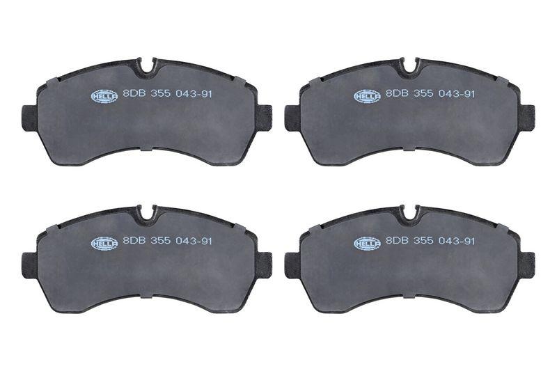 HELLA 8DB 355 043-911 Scheibenbremsbelagsatz