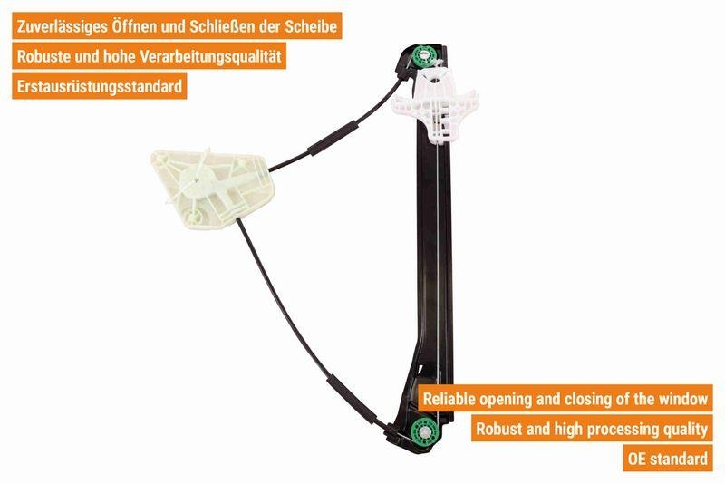 VAICO V10-7612 Fensterheber elektrisch hinten links f&uuml;r SKODA