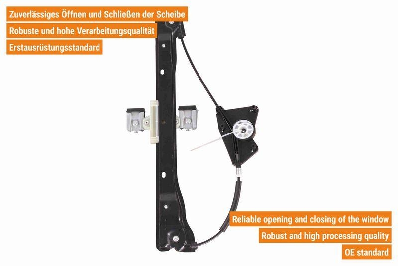 VAICO V10-7618 Fensterheber elektrisch vorne links f&uuml;r SKODA