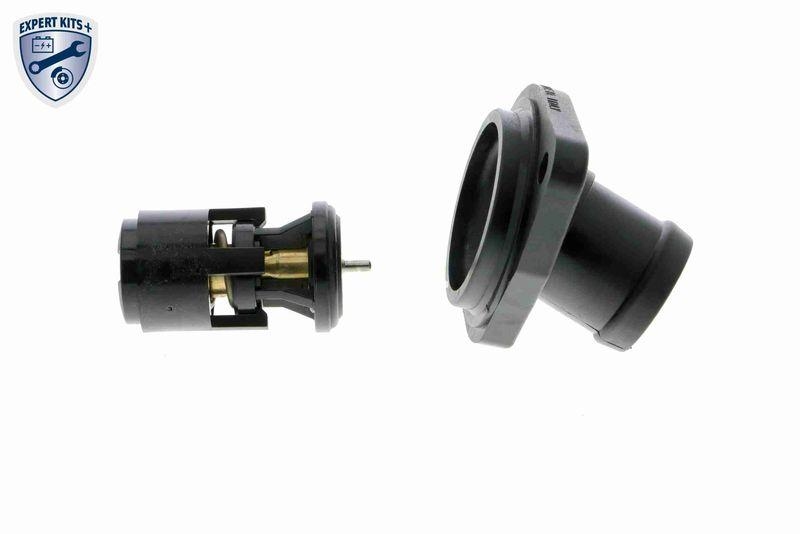 VEMO V15-99-2019-1 Thermostat, Kühlmittel 87°C - mit Flansch U. Dichtung mit Dich für AUDI