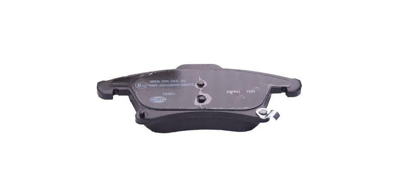 HELLA 8DB 355 025-201 Bremsbelagsatz, Scheibenbremsbelag f&uuml;r FORD