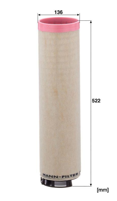 MANN-FILTER CF 710 Sekund&auml;rluftfilter f&uuml;r Claas