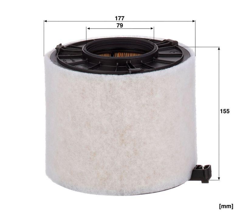 MANN-FILTER C 17 011 Luftfilter f&uuml;r VW