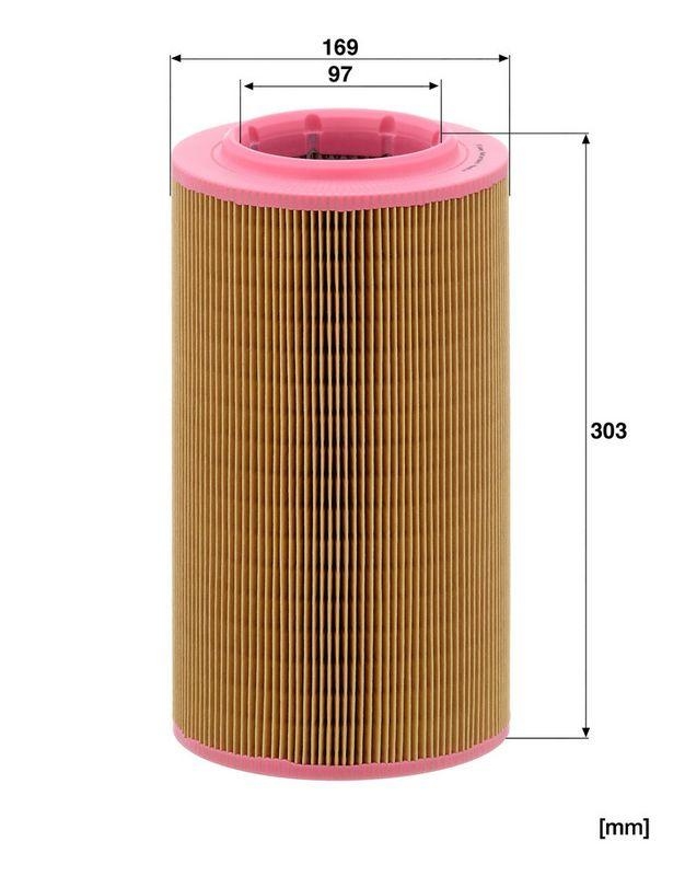 MANN-FILTER C 17 237 Luftfilter f&uuml;r PSA