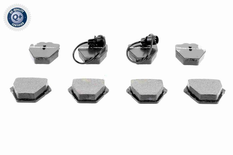 VAICO V10-8302 Bremsbelagsatz, Scheibenbremse Vorderachse, Syst.: Lucas Wva: 23119, 23 f&uuml;r VW