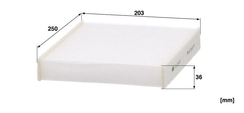 MANN-FILTER CU 25 007 Innenraumluftfilter f&uuml;r Volvo