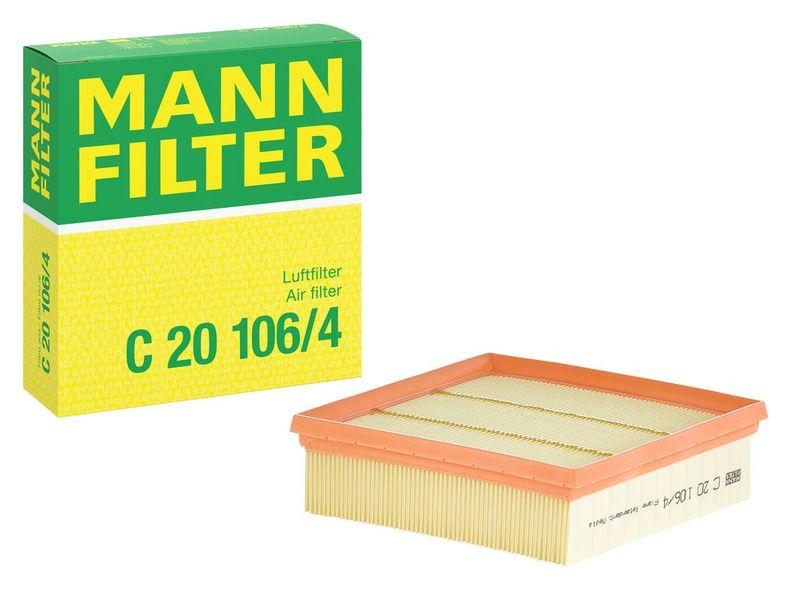 MANN-FILTER C 20 106/4 Luftfilter f&uuml;r Opel