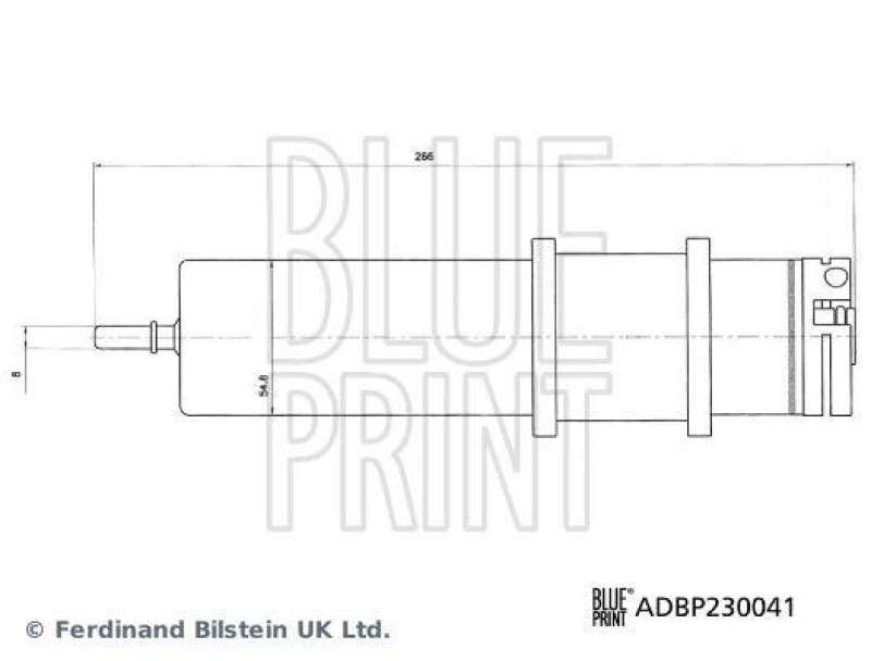BLUE PRINT ADBP230041 Kraftstofffilter f&uuml;r BMW
