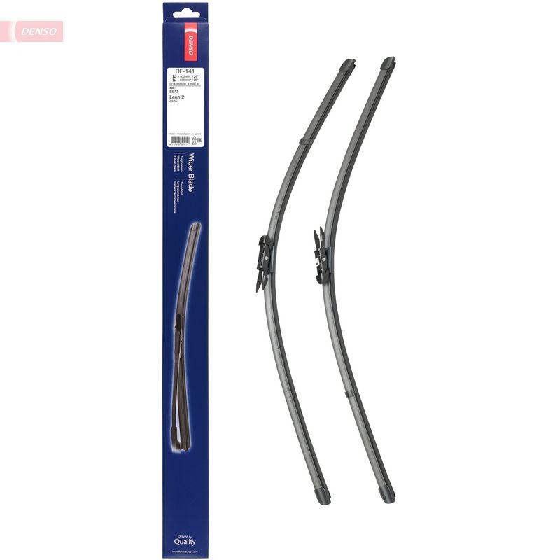 DENSO DF-141 Wischer Flat Blade Kit SEAT LEON (05-)