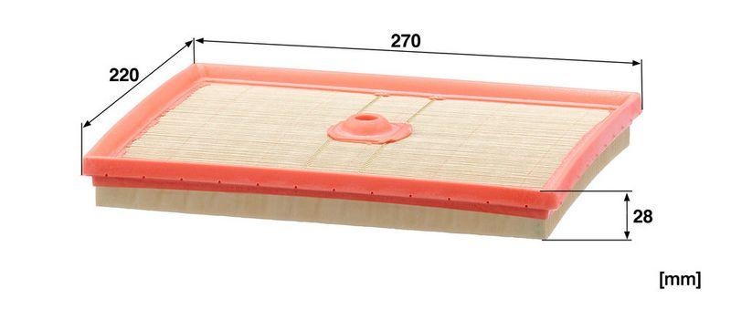 MANN-FILTER C 22 035 Luftfilter f&uuml;r VW