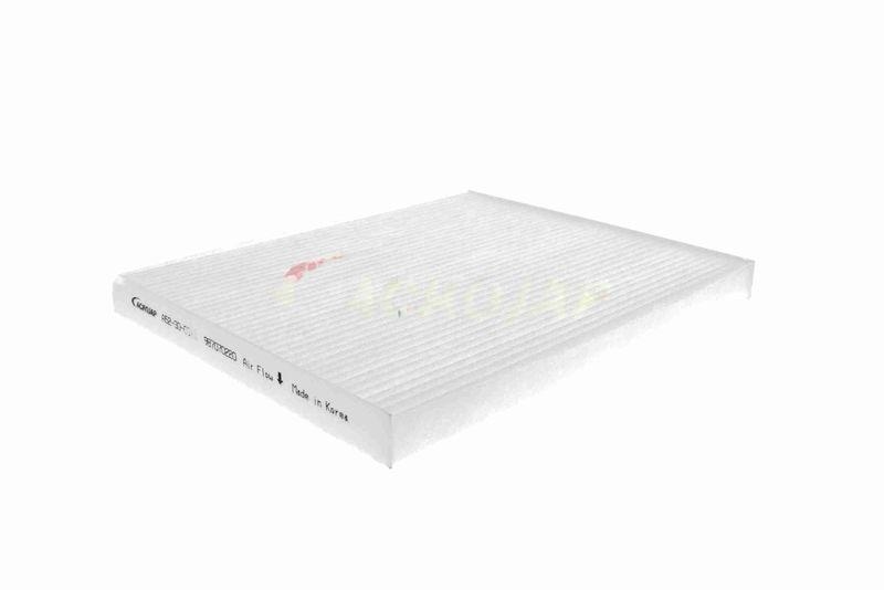 ACKOJA A52-30-0011 Filter, Innenraumluft 195x240x20 mm, Kunststoffrahmen Kunststo für HYUNDAI