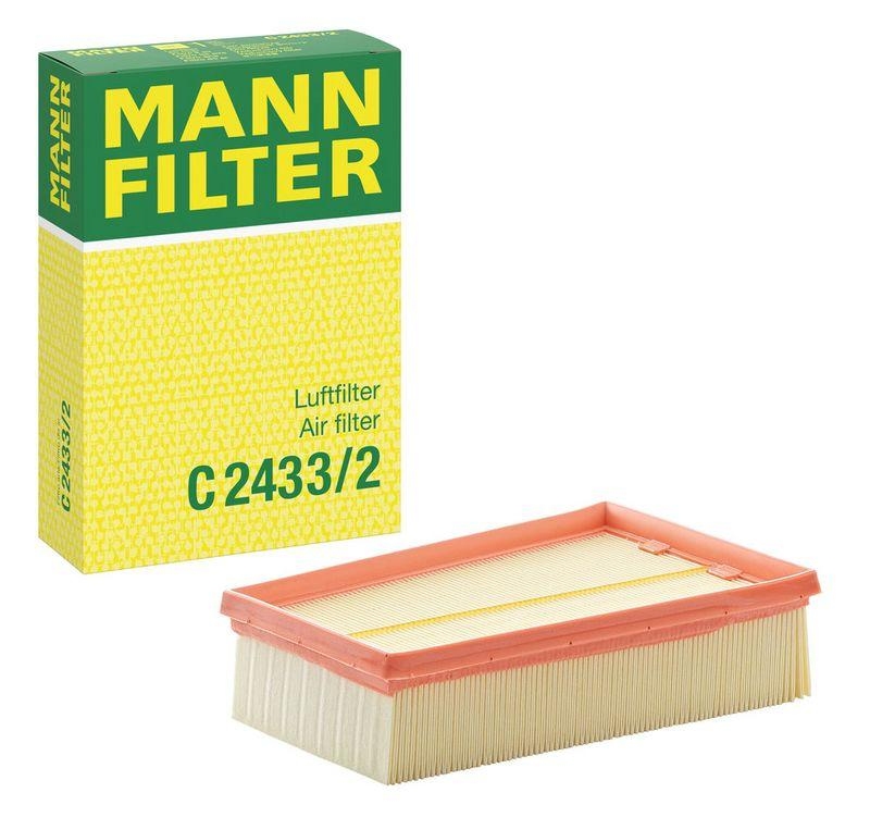 MANN-FILTER C 2433/2 Luftfilter f&uuml;r Nissan