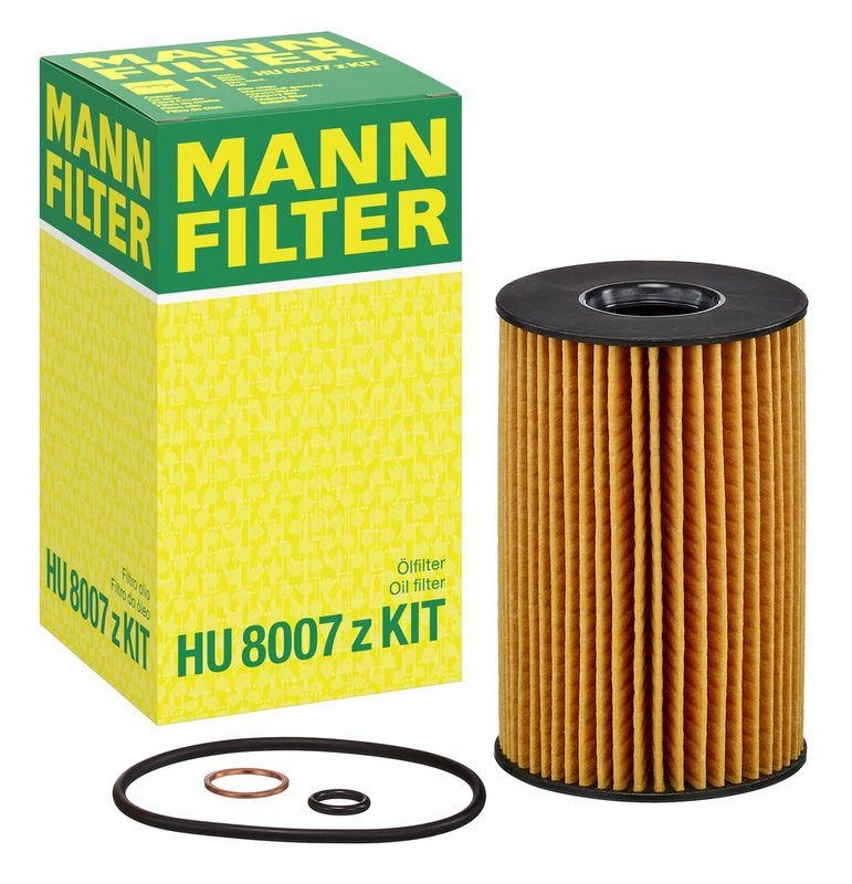 MANN-FILTER HU 8007 z KIT &Ouml;lfilter f&uuml;r BMW