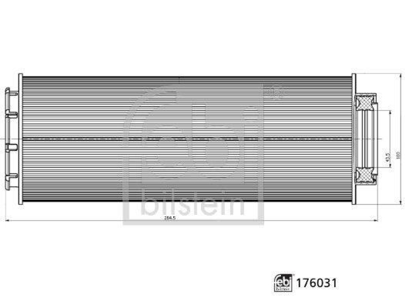 FEBI BILSTEIN 176031 Kraftstofffilter f&uuml;r DAF
