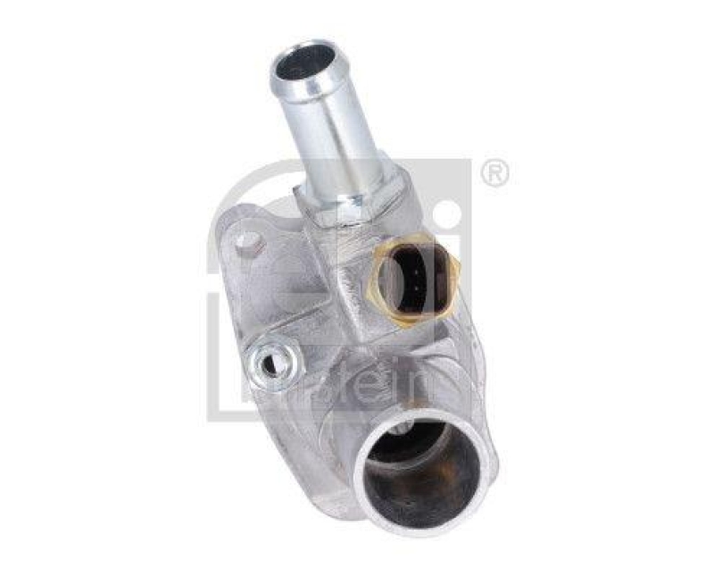FEBI BILSTEIN 185862 Thermostat mit Gehäuse, Dichtung und Temperatursensor für Fiat