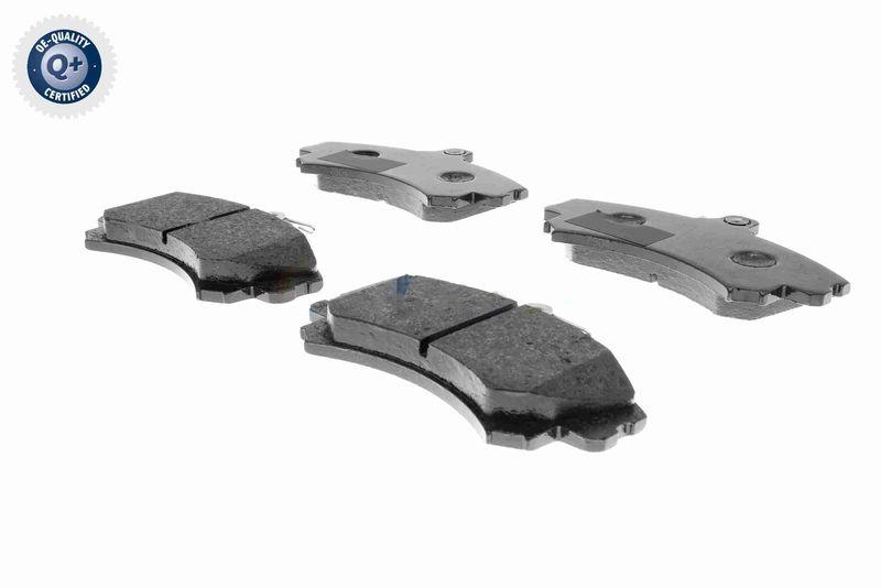 ACKOJA A37-0024 Bremsbelagsatz, Scheibenbremse Vorderachse - Lucas, mit Akustischer Ver f&uuml;r MITSUBISHI