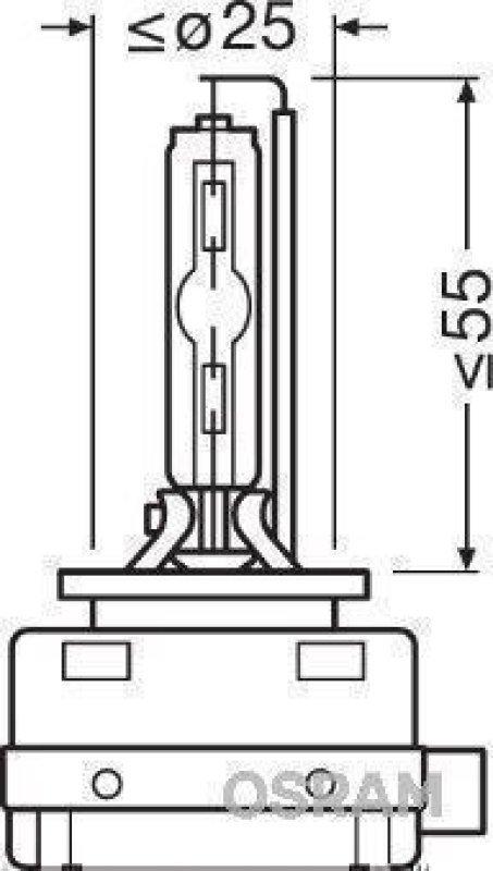 OSRAM 66140 Glühbirne D1S XENARC 35W