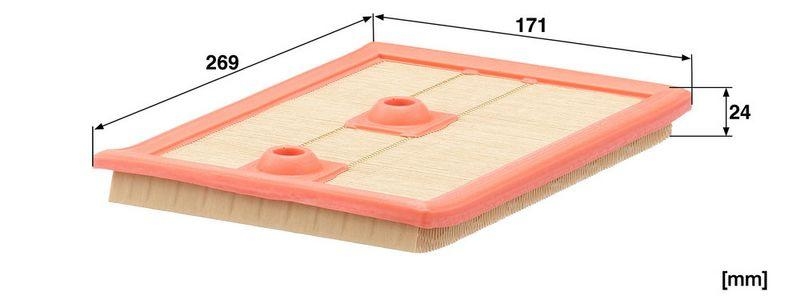 MANN-FILTER C 27 009 Luftfilter f&uuml;r VW