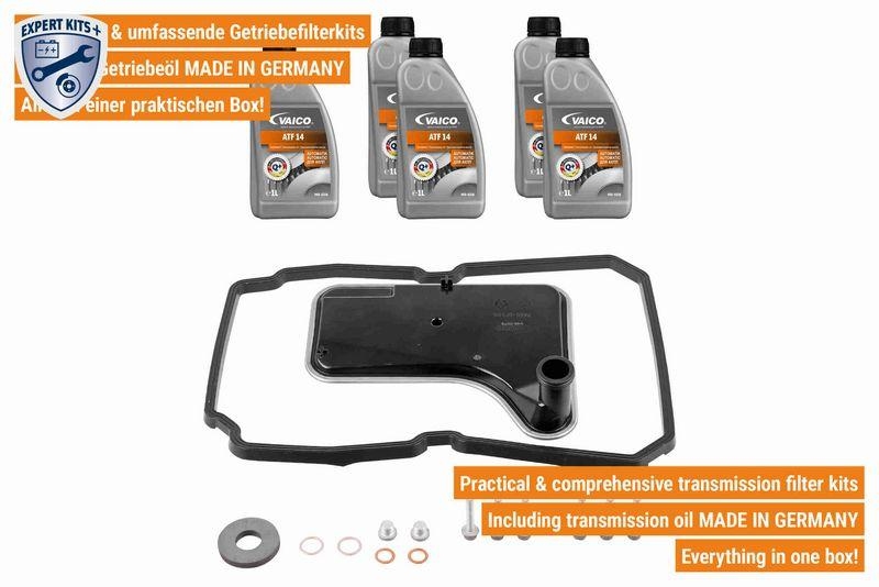 VAICO V45-0138 Teilesatz, Automatikgetriebe-&Ouml;lwechsel 5-Gang - Tiptronic f&uuml;r PORSCHE