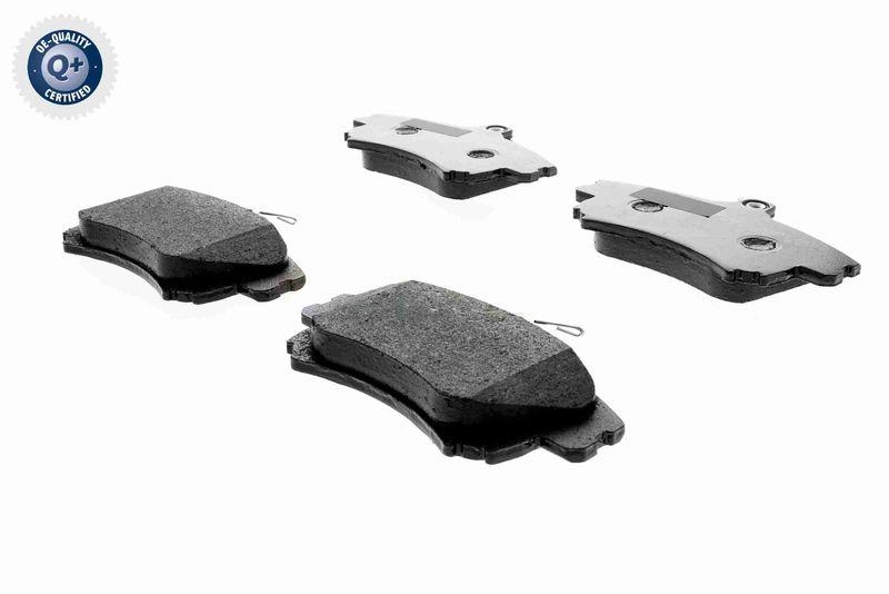 ACKOJA A37-0025 Bremsbelagsatz, Scheibenbremse Vorderachse - Lucas, mit Akustischer Ver f&uuml;r MITSUBISHI