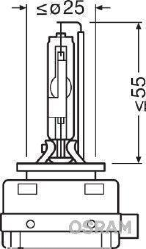 OSRAM 66150 Glühbirne D1R XENARC 35W