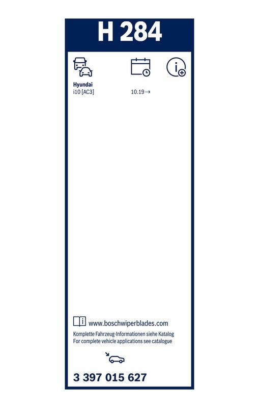 B-Ware BOSCH 3 397 015 627 Wischblatt H284 Heckwischer Scheibenwischer 280 mm