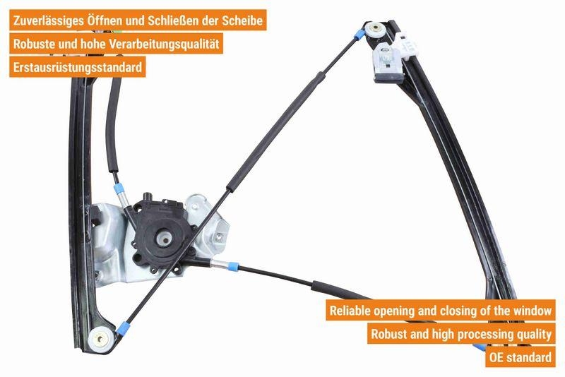 VAICO V10-9895 Fensterheber elektrisch vorne rechts f&uuml;r VW