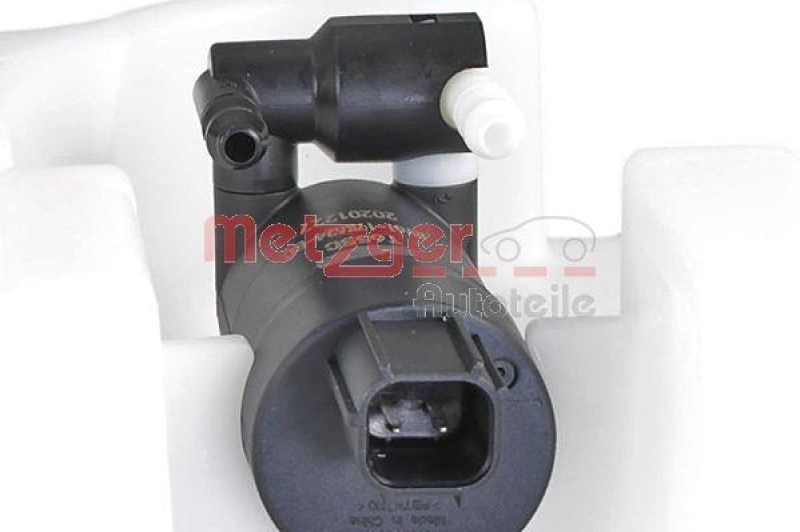 METZGER 2140381 Waschwasserbehälter, Scheibenreinigung für FORD OHNE SENSOR, MIT PUMPE