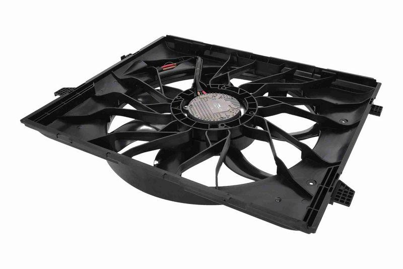 VEMO V33-01-0008 Lüfter, Motorkühlung 12V mit Halterahmen für JEEP