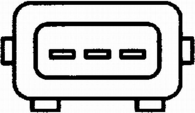 HELLA 6PX008476-121 Sensor Drosselklappenstellung