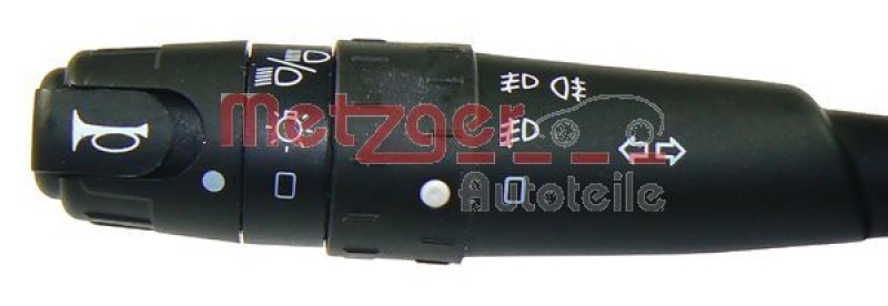 METZGER 0916078 Schalter, Hauptlicht für PSA/FIAT