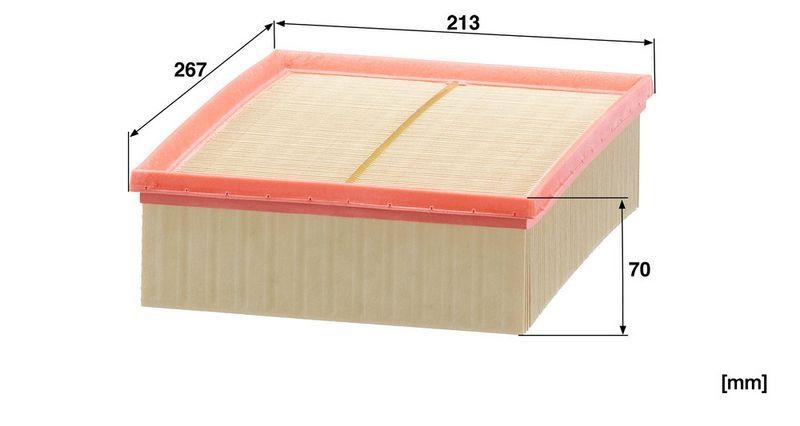 MANN-FILTER C 27 192/1 Luftfilter f&uuml;r VW