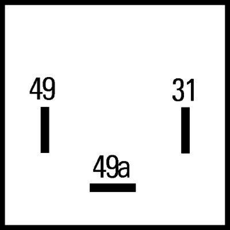 HELLA 4JZ 177 846-001 Blinkgeber, 3 polig, 42 W