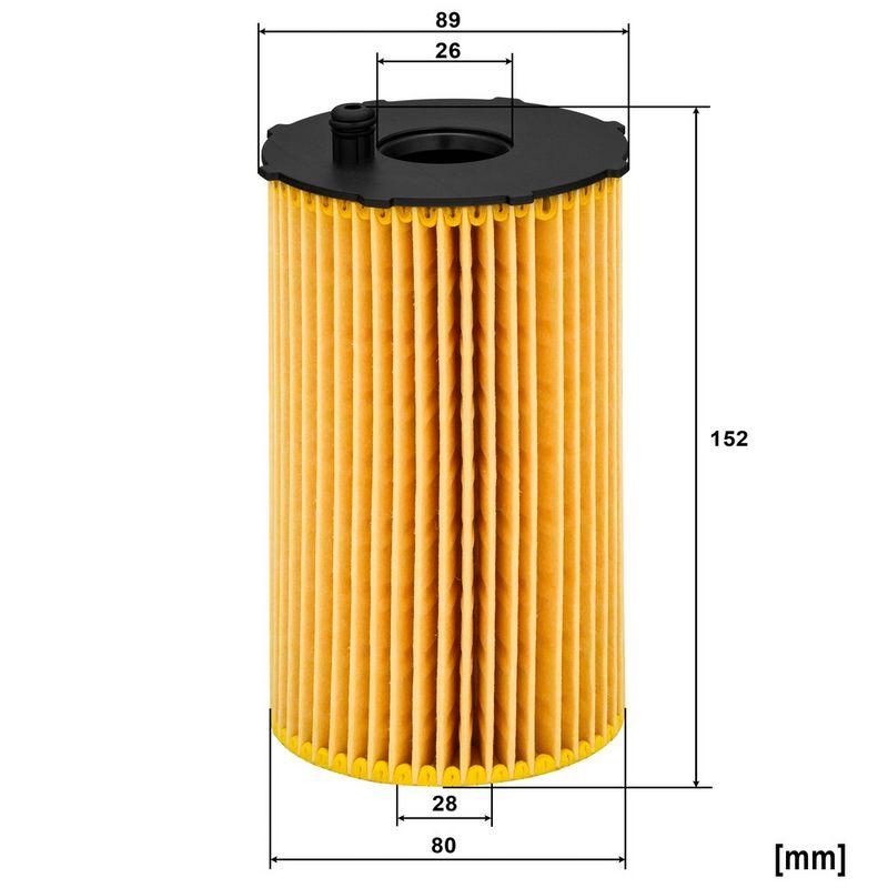 MANN-FILTER HU 934/1 x &Ouml;lfilter f&uuml;r Land Rover