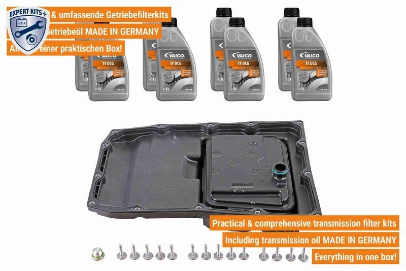 VAICO V45-0188 Teilesatz, Automatikgetriebe-&Ouml;lwechsel Doppelkupplungsgetriebe (Pdk) mit Filter f&uuml;r PORSCHE