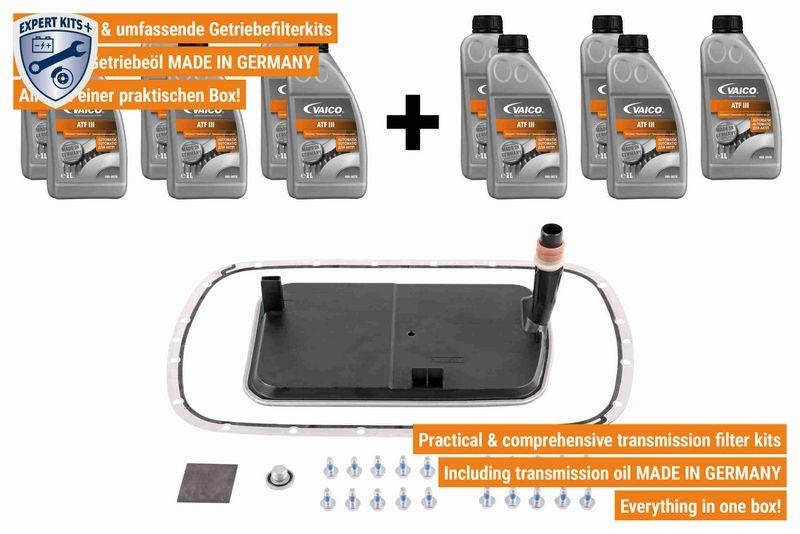 VAICO V20-2084-xxL Teilesatz, Automatikgetriebe-&Ouml;lwechsel 5-Gang (Gm5L40E - A5S360R/390R) f&uuml;r BMW