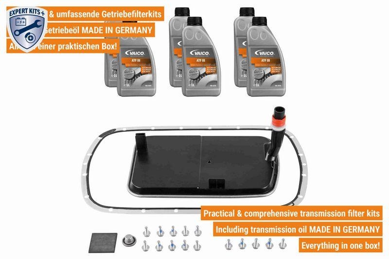 VAICO V20-2087 Teilesatz, Automatikgetriebe-&Ouml;lwechsel 5-Gang (Gm5L40E - A5S360R/390R) f&uuml;r BMW